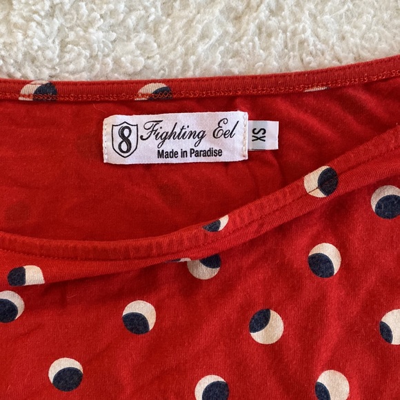 ❤️ Fighting Eel Red Moon Pattern Set Size XS - Picture 4 of 12